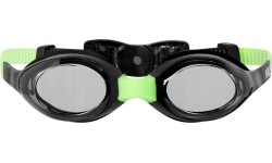 Dziecięce okulary pływackie Nils Aqua NQG170AF czarno-zielone