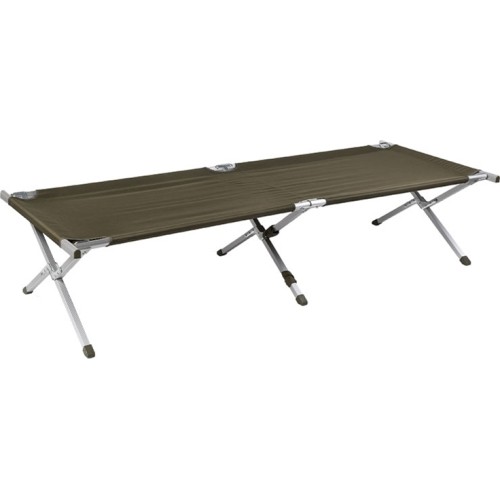 Składane aluminiowe łóżko turystyczne z torbą, US style, 210x70 cm