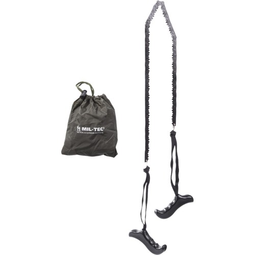 Piła łańcuchowa z uchwytami i etui, 73 cm