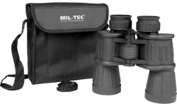 Lornetka Mil-Tec 7x50 w powłoce gumowej, czarna