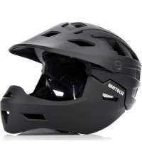Kask rowerowy Meteor Hydra Fullface - Czarny