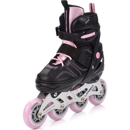 Rolki Meteor - Pink-Black