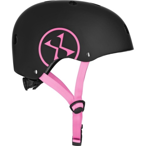 Kask MTW001-1 NILS EXTREME - Różowo-czarny