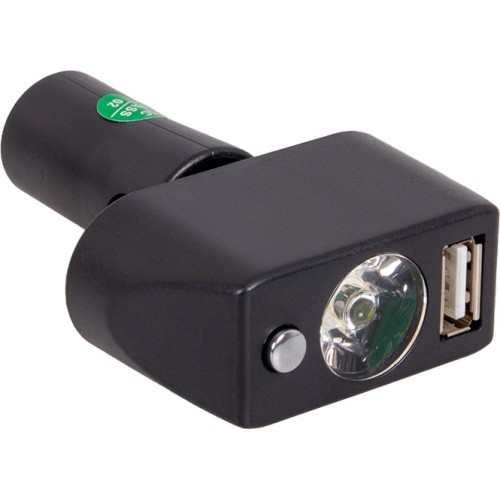 Gniazdo ładowania USB z lampką LED do wózka elektrycznego inSPORTline Hawkie