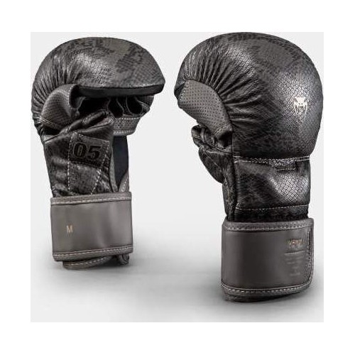 Rękawice do sparingu MMA Venum Impact Evo Scales, ciemnoszare