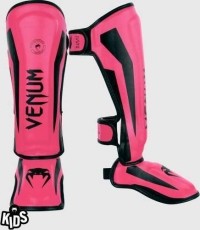 Ochraniacze na golenie Venum Elite Kids – Exclusive