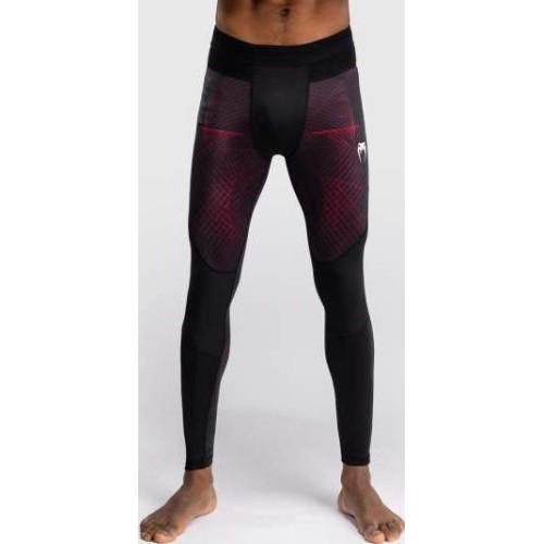 Męskie legginsy Venum G-Fit Air, Deep Black/Fire Red