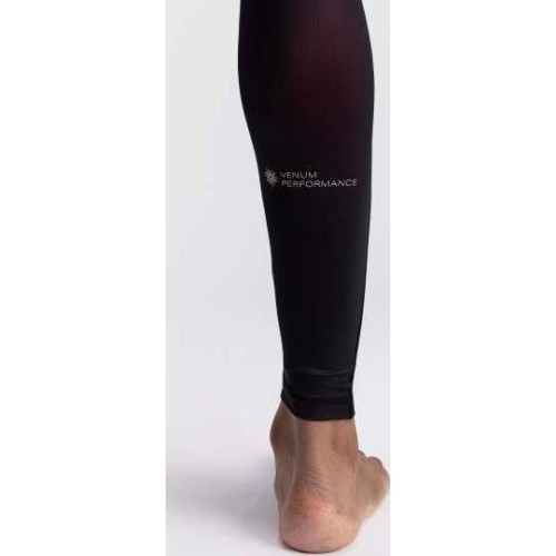 Męskie legginsy Venum G-Fit Air, Deep Black/Fire Red
