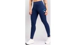 Damskie legginsy Venum X Top Rank Original, długie, granatowe