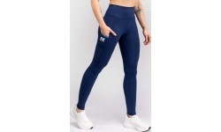 Damskie legginsy Venum X Top Rank Original, długie, granatowe