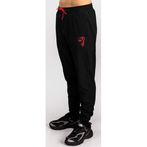 Spodnie dresowe Venum x Mike Tyson Tiger - Deep Black/Intense Red