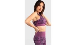 Damski stanik sportowy Venum Amazonia – fioletowy