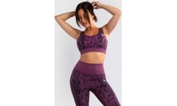 Damski stanik sportowy Venum Amazonia – fioletowy