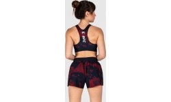 Damski stanik sportowy UFC Zenith by Venum Authentic Fight Week, bordowy