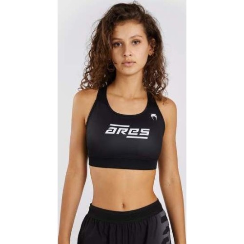Stanik sportowy Venum x Ares, czarny