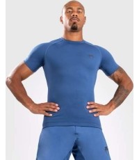 Męski rashguard z krótkim rękawem Venum Contender, niebieski