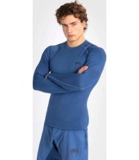 Męska koszulka rashguard z długim rękawem Venum Contender, niebieska