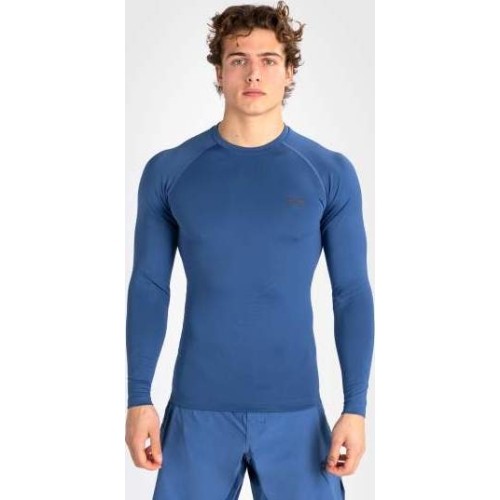 Męska koszulka rashguard z długim rękawem Venum Contender, niebieska