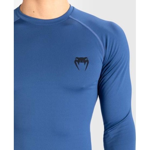 Męska koszulka rashguard z długim rękawem Venum Contender, niebieska