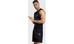 Męski rashguard bez rękawów Venum G-Fit Air, czarno-piaskowy