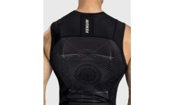 Męski rashguard bez rękawów Venum G-Fit Air, czarno-piaskowy
