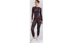 Damska koszulka rashguard z długim rękawem Venum x Sophia Rose Urban Red Camo