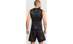 Rashguard bez rękawów Venum Nexus - czarny/srebrny