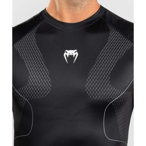Rashguard bez rękawów Venum Nexus - czarny/srebrny