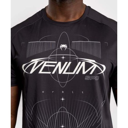 Koszulka Venum Eclipse Dry-Tech, czarno-srebrna