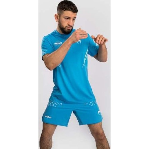 Koszulka Venum x WOW FC Dry-Tech, Pacific Blue