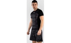 Rashguard Venum G-Fit Scales z krótkim rękawem – czarno-grafitowy