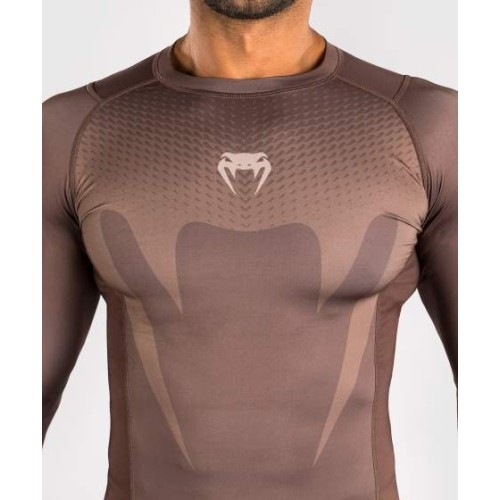 Rashguard Venum No Gi – Chocolate Brown