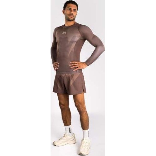 Rashguard Venum No Gi – Chocolate Brown
