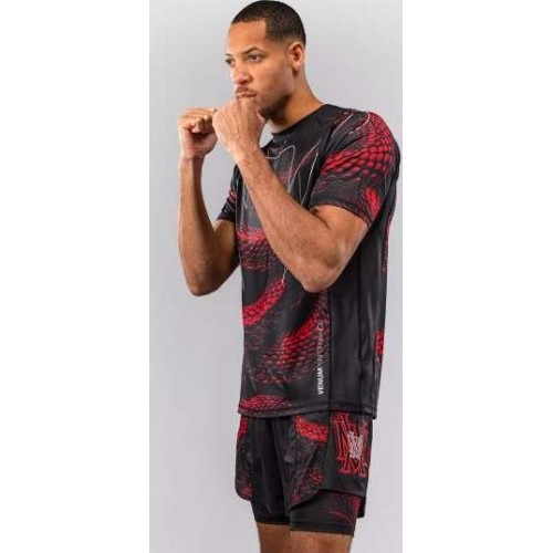 Koszulka Matupa Dry Tech Black/Red/Silver