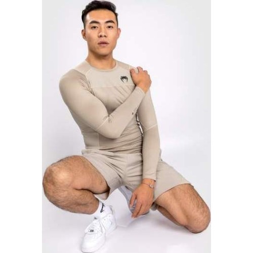 Rashguard z długim rękawem Venum G-Fit Air – piaskowy