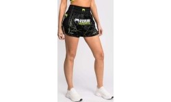 Venum Training Camp 4.0 Muay Thai spodenki – czarno/neonowa zieleń