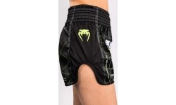 Venum Training Camp 4.0 Muay Thai spodenki – czarno/neonowa zieleń