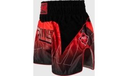 Spodenki Muay Thai Venum x RWS 2.0, czarno-czerwone