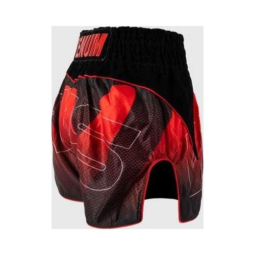 Spodenki Muay Thai Venum x RWS 2.0, czarno-czerwone