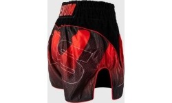 Spodenki Muay Thai Venum x RWS 2.0, czarno-czerwone