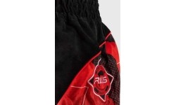 Spodenki Muay Thai Venum x RWS 2.0, czarno-czerwone