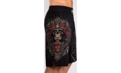 Męskie spodenki do walki Venum Santa Muerte 5.0, czarno-złote