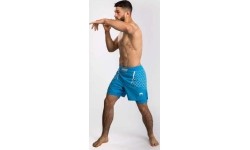Męskie spodenki do sportów walki Venum x WOW FC, Pacific Blue