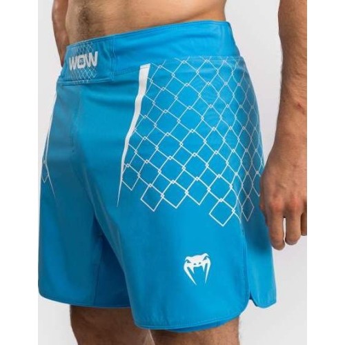 Męskie spodenki do sportów walki Venum x WOW FC, Pacific Blue