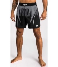 Spodenki MMA Venum Adrenaline, czarno-srebrnoszare