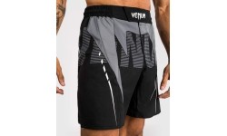 Spodenki MMA Venum Adrenaline, czarno-srebrnoszare
