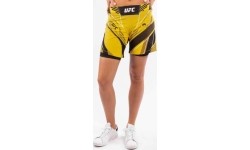 Damskie spodenki UFC Venum Authentic Fight Night – Long Fit – żółte