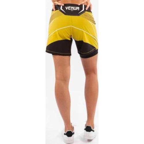 Damskie spodenki UFC Venum Authentic Fight Night – Long Fit – żółte