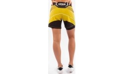 Damskie spodenki UFC Venum Authentic Fight Night – Long Fit – żółte
