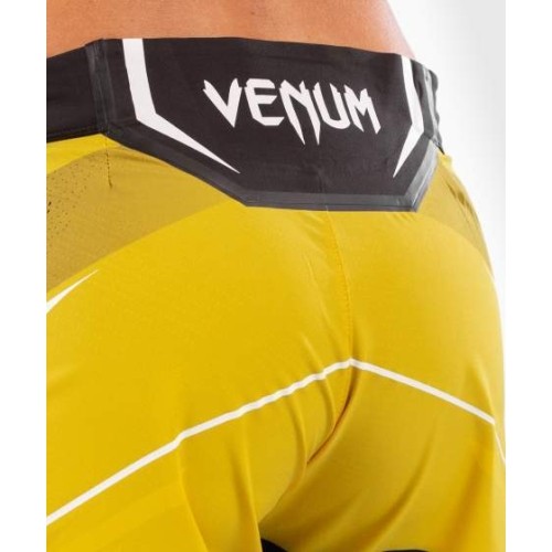 Damskie spodenki UFC Venum Authentic Fight Night – Long Fit – żółte